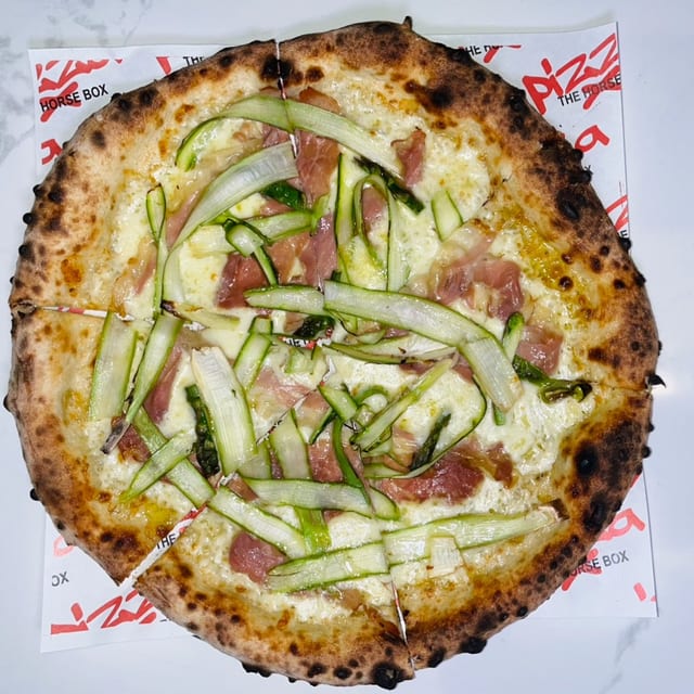 Asparugus Pizza.